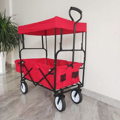Trọ chơi ngoài trời xe tải xe đẩy với mái nhà cho trẻ em bãi biển dã ngoại