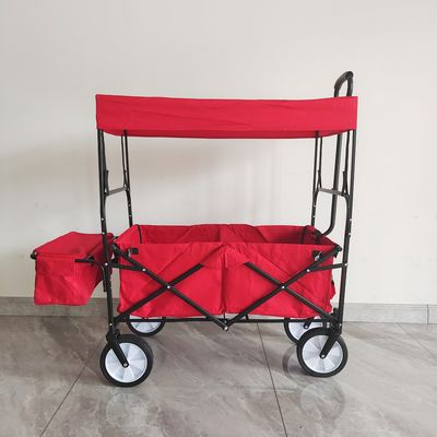 Trọ chơi ngoài trời xe tải xe đẩy với mái nhà cho trẻ em bãi biển dã ngoại