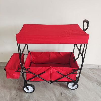 Trọ chơi ngoài trời xe tải xe đẩy với mái nhà cho trẻ em bãi biển dã ngoại