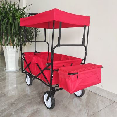 Trọ chơi ngoài trời xe tải xe đẩy với mái nhà cho trẻ em bãi biển dã ngoại