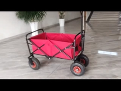 Folding Wagon Xe tiện ích Logo có thể tùy chỉnh và các phụ kiện khác Khả năng chịu tải nặng