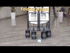 Xe cắm trại gấp bán buôn có bánh xe PU Có thể điều chỉnh Toa xe bãi biển có thể gập lại Cơ thể mở rộng